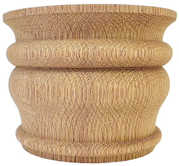 Massive Tavern Bun Foot - 3 5/8" Tall x 4 3/4" Wide