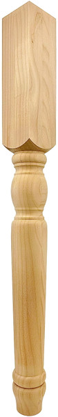 Cheshire Island Leg - 35 1/2" Tall x 3 1/2" Wide