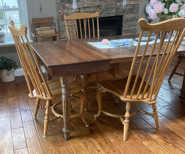 Traditional wood leg inspiration
