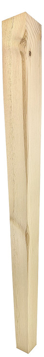 Extended 4 Sided Tapered Island Leg - 40-1/2" Tall x 3 1/2" Wide