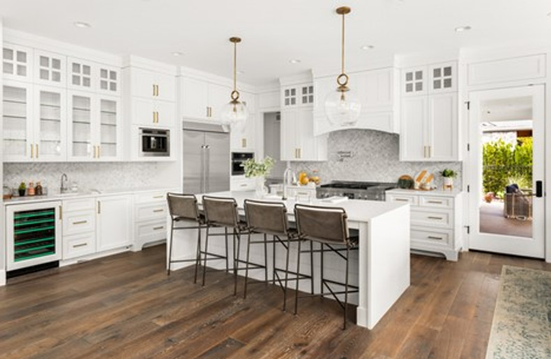 How to Match Your Kitchen Island Leg to Your Cabinets and Countertops