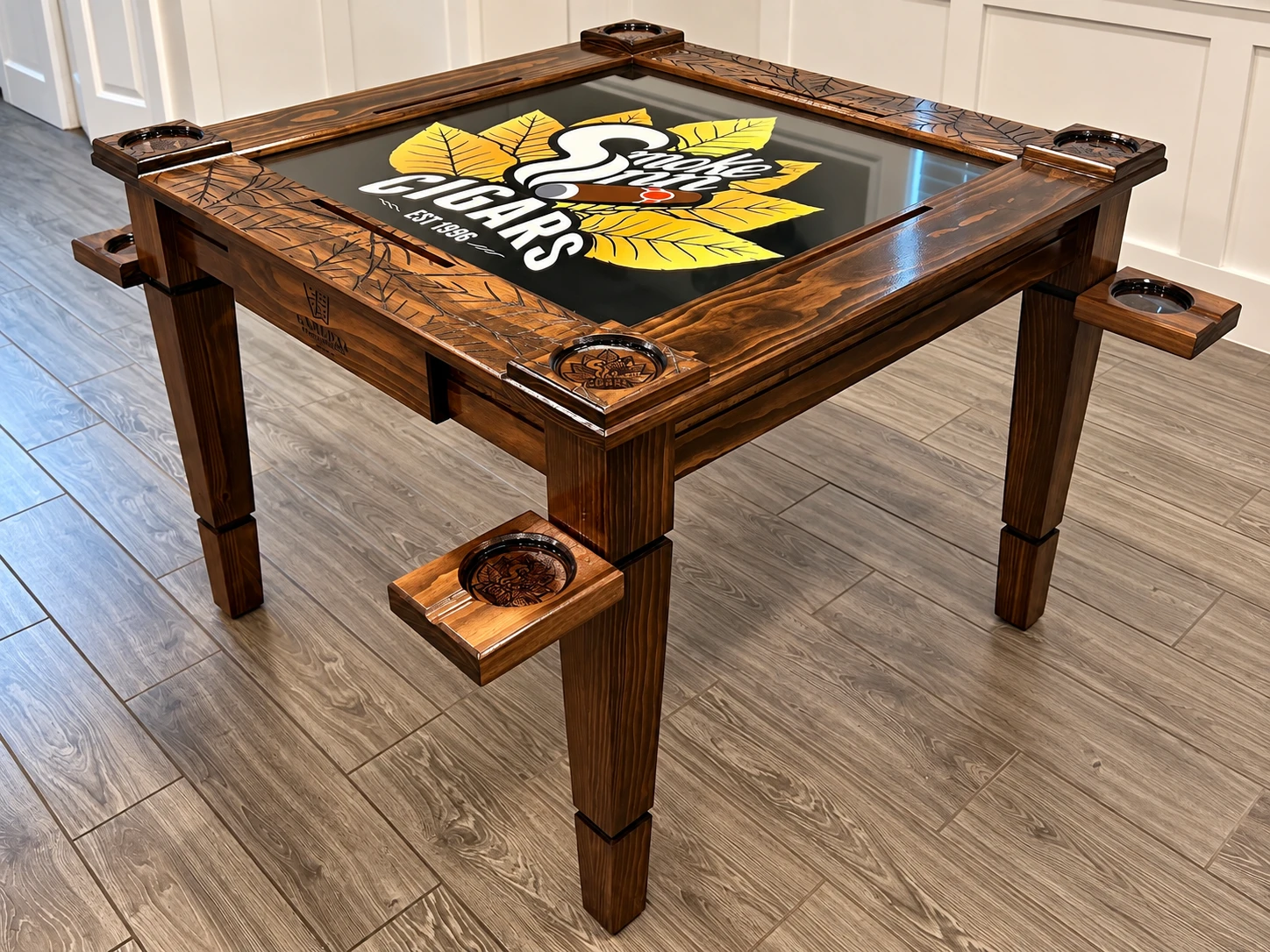 Craftsman and Mission style square wood furniture legs