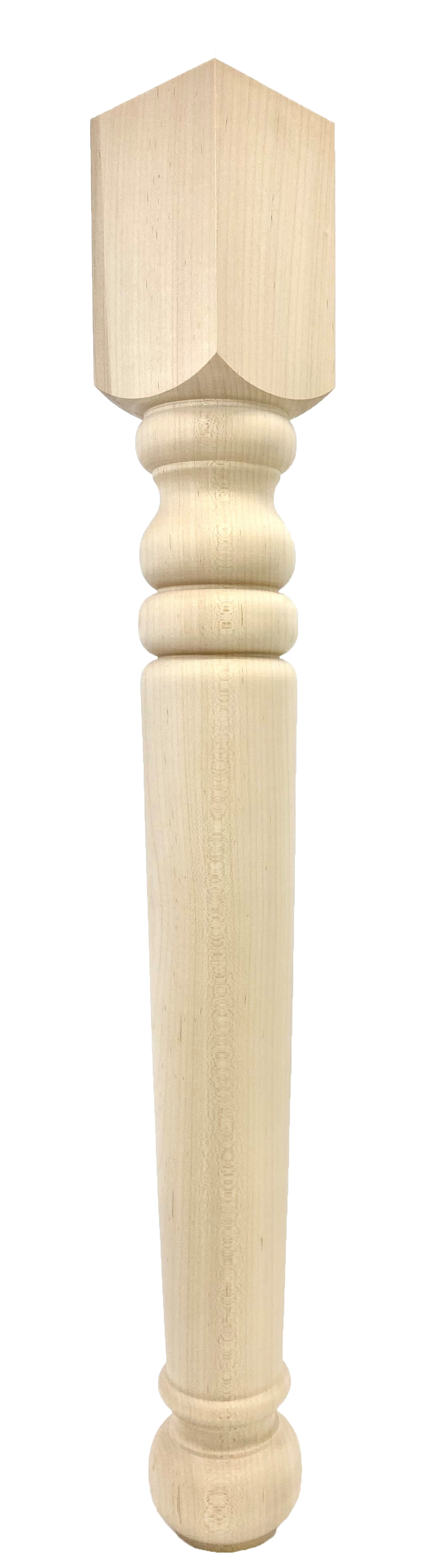 Birmingham Dining Table Leg 29" Tall x 3 1/2" Wide