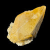 Golden dogtooth calcite crystal 