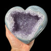 Amethyst geode heart Amethyst geode heart