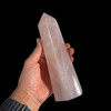 Rose quartz crystal  