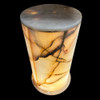 Cylinder Onyx Lamp – Natural Stone Accent Light (L)