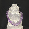 Amethyst stretch bracelet