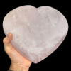 Large rose quartz heart 