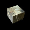 Large pyrite cube