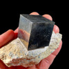 Large pyrite cube