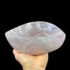 Rose quartz bowl