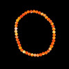 4mm Carnelian bracelet  4mm Carnelian bracelet