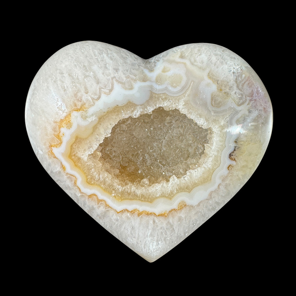 Geode Heart Quartz Geode Heart For Sale | Fossilsplus/Pangaea Industries