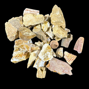 Bulk Cretaceous  dinosaur bone mix