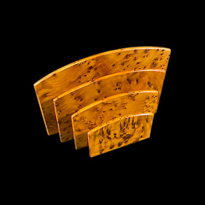 Thuya wood letter holder Thuya wood letter holder