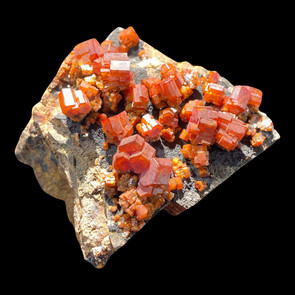 Vanadinite specimen from Morocco