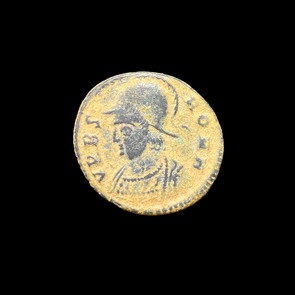 Bronze roman coin