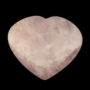 Large rose quartz heart 
