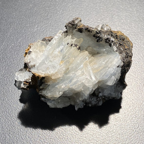 Blue barite crystal Blue barite crystal