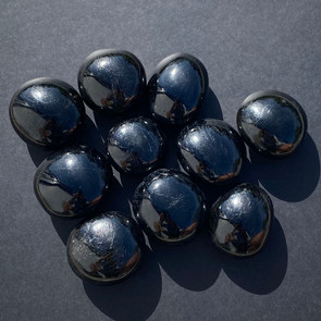 Black Tourmaline palm stones