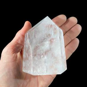 Quartz crystal point