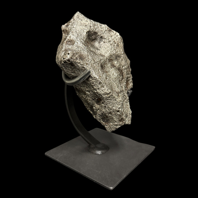 Large Campo del Cielo Iron Meteorite on Custom Stand