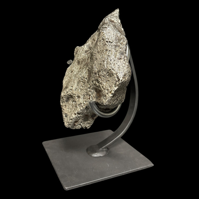 Large Campo del Cielo Iron Meteorite on Custom Stand