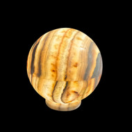 Onyx sphere lamp