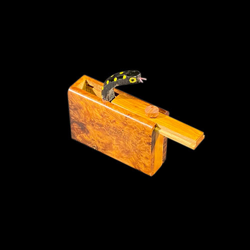 Wooden Snake Box