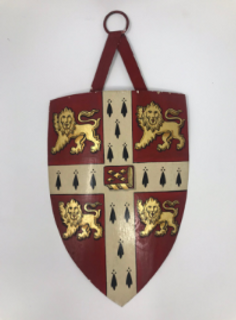 Antique Cambridge Heraldic Shield. English. Antique Cambridge Heraldic Shield. English.