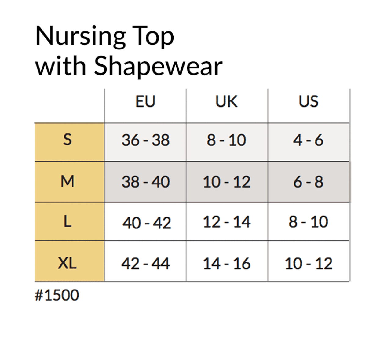 Nursing Top with Shapewear