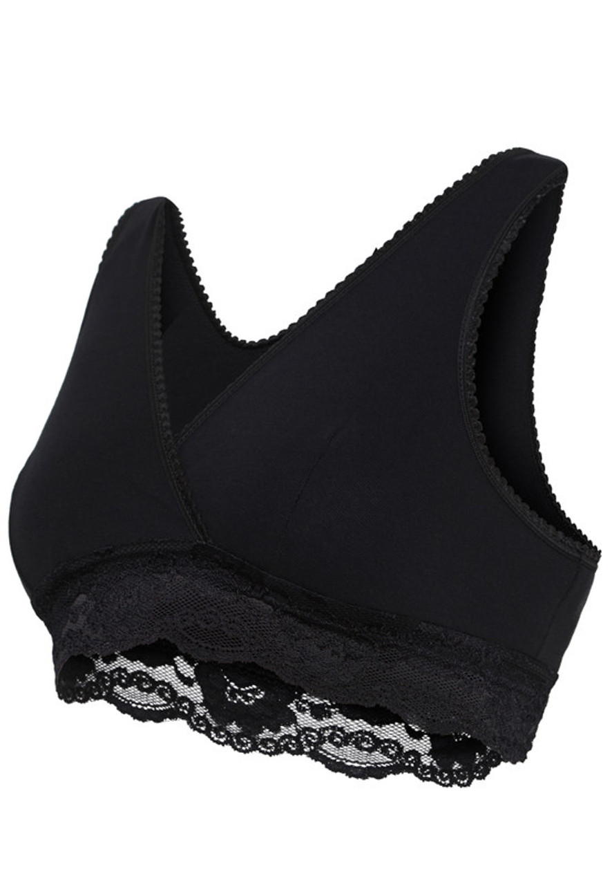 Carriwell Organic Maternity & Nursing Bra S-XL Black - RoboKidShop