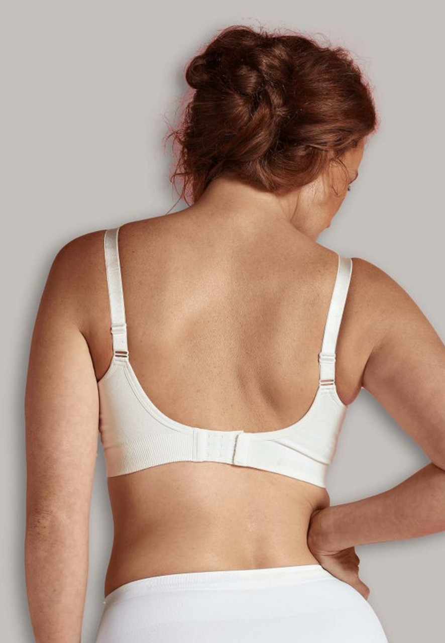 Carriwell Maternity & Nursing Bra with Carri-Gel Support - White (Size -  MEDIUM)