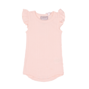 Coccoli Infant Girl Ruffle-Sleeve Bodysuit, 1m-24m, KR4836-600