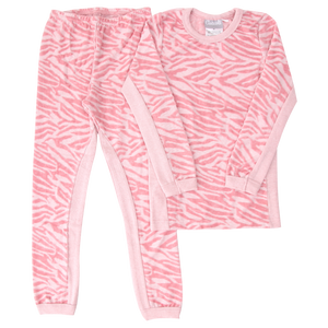 Coccoli Kid GIrl Jacquard Velour Pyjama TLV5321-166
