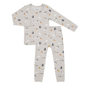 Coccoli Kid Boy/girl/neutral Ls Cotton-modal Pyjama 2y-12y Tlm5906-222