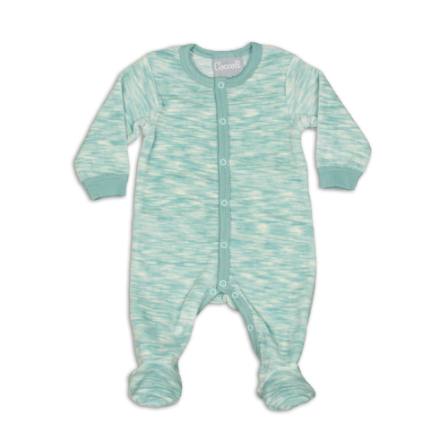 Coccoli Infant Boy Button Down Footie  PV4761-480