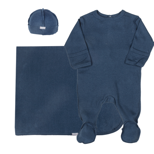 Coccoli Infant Neutral Boy Pyjama+couverture+Bonnet  MR5034-486