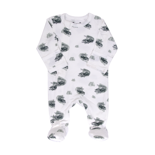 Coccoli Infant Boy Neutral Zipper Footie  PZM5252-434