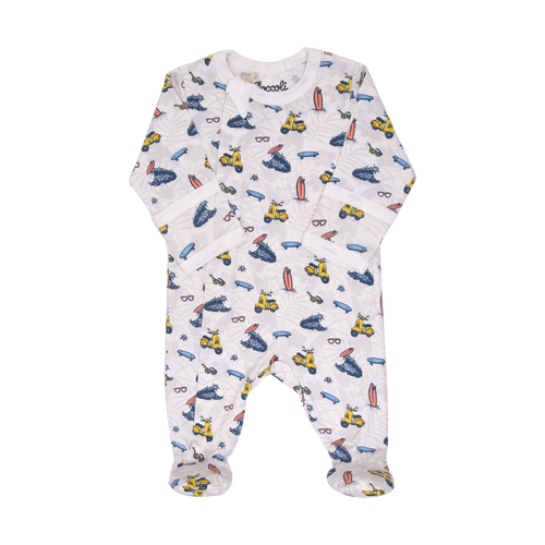 Coccoli Infant Neutral Boy Neutral Zipper Pyjama  PZM5294-657