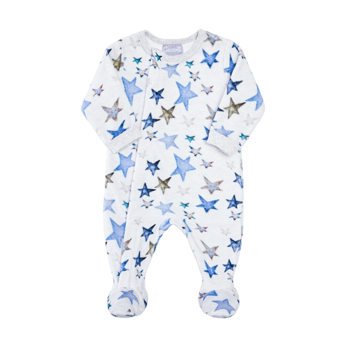 Coccoli Infant Boy Velour Zipper Pyjama PZV5582-912V