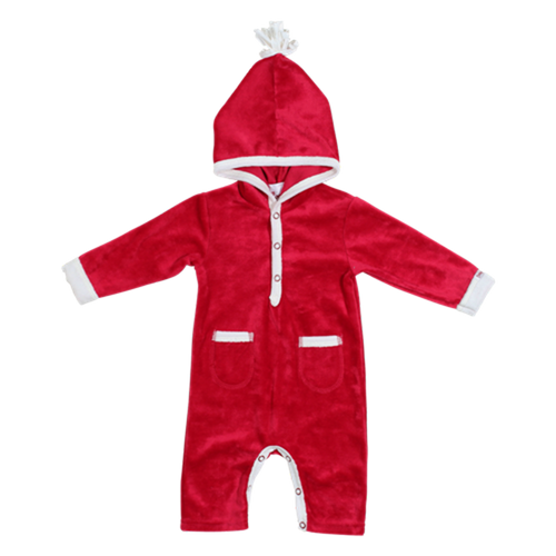 Coccoli Infant Boy/Neutral Velour coverall J3706-66