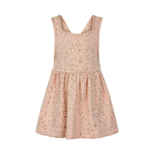 Creamie Infant/Kid Girl Dress Sweat Gold Print 840125T-5506