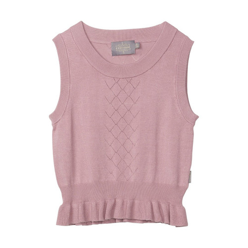 Creamie Kid Girl Slipover Pointelle 822045-6008