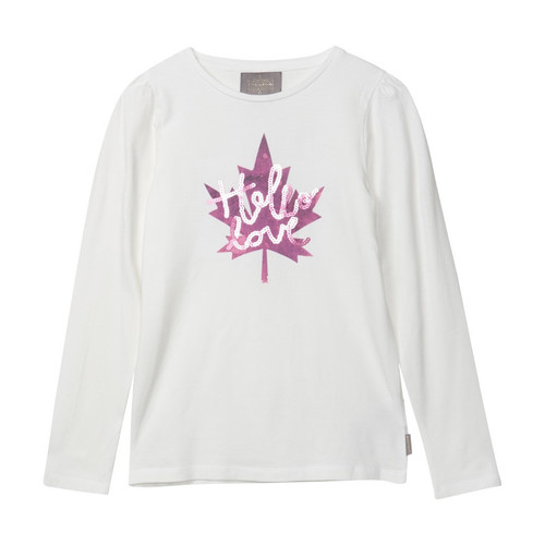 Creamie Kid Girl T-shirt L/S Leaf 822027-5432