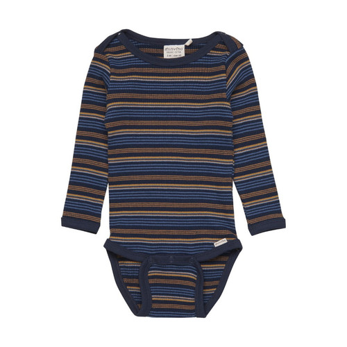 Minymo Infant Neutral Body L/S Rib Y/D 111908-7850