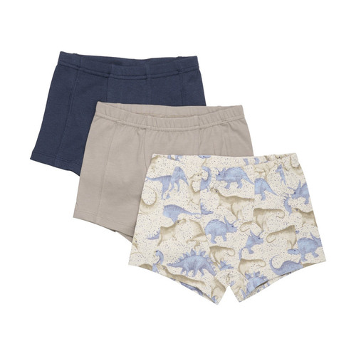 Minymo Infant Boy Boxers 3-Pack AOP/RIB 133188-1561