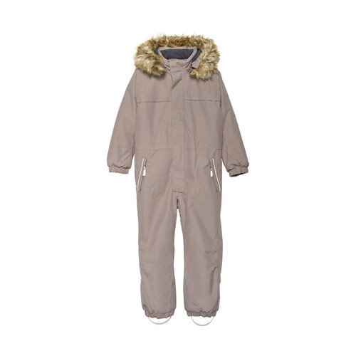 Color Kids Infant Neutral Coverall W. Fake Fur -Contrast  550460-2563