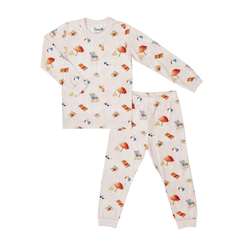 Coccoli Kid Girl LS Modal PyjamaTLM5646-567, Sizes 2y-12y